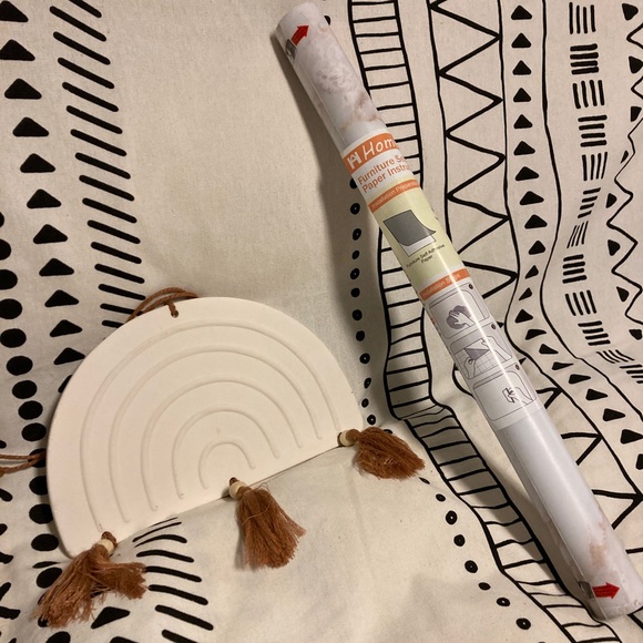 NWT, Thick Faux Marble Adhesive Paper by Homein - Picture 2 of 5